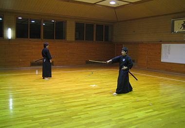 真駒内中学校 格技室