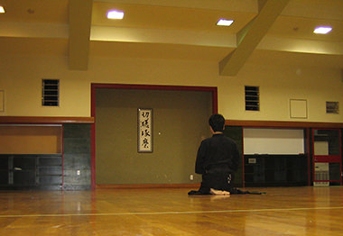 栄町中学校 格技室