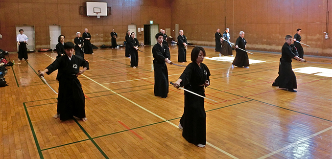 江ノ島居合講習会