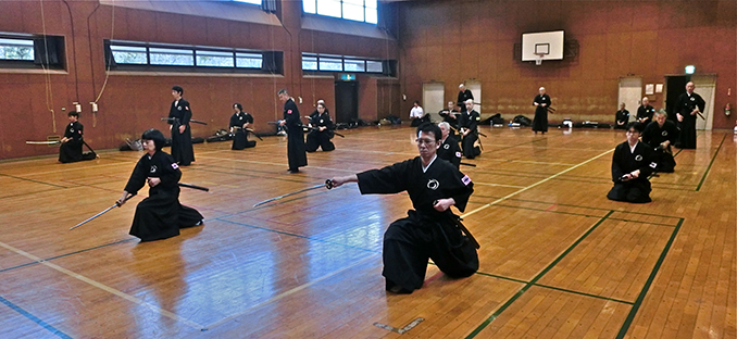 江ノ島居合講習会