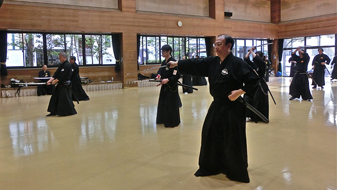 経堂居合講習会