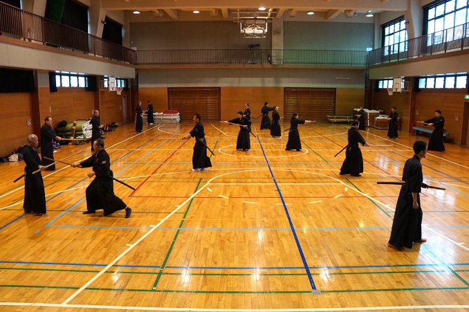 明思館師範代以上の組太刀講習会