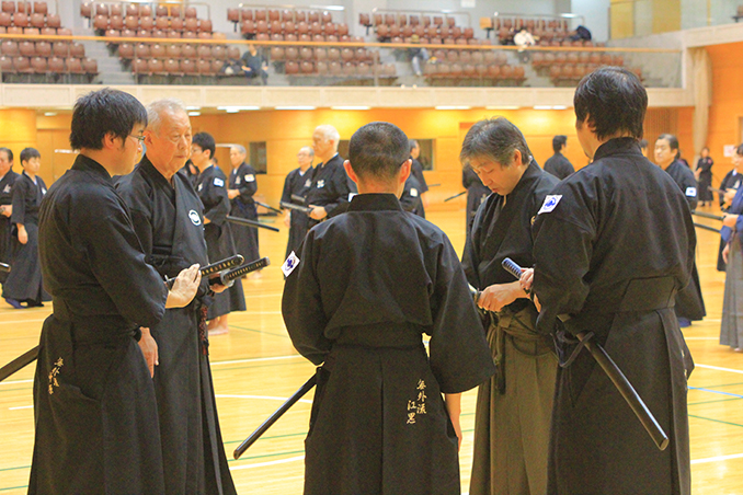 2015年無外流居合新年稽古会