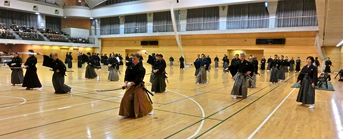 2015年無外流居合新年稽古会