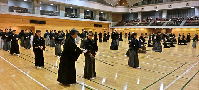 2015年無外流居合新年稽古会