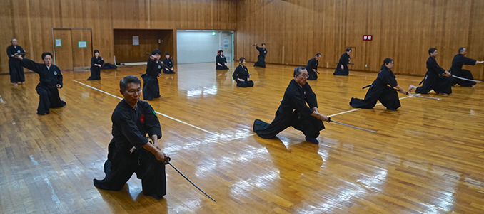 八千代無外流講習会