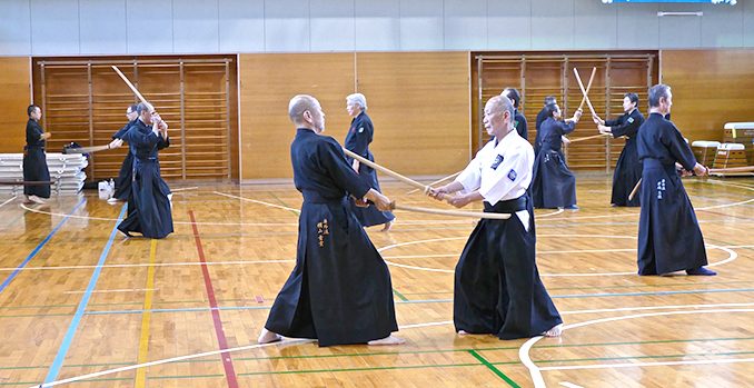 師範代以上の組太刀講習会