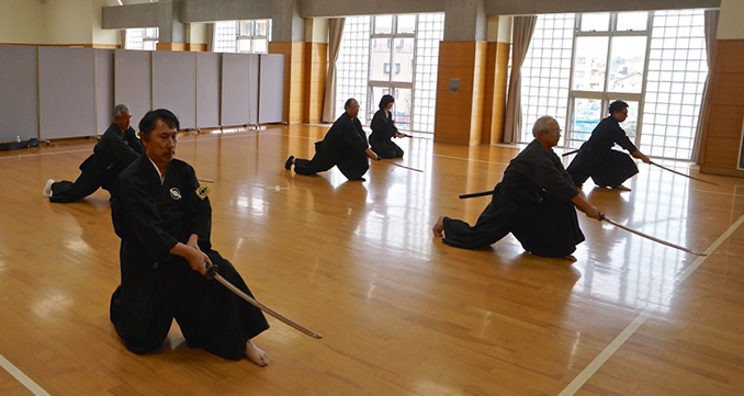 溝の口居合講習会