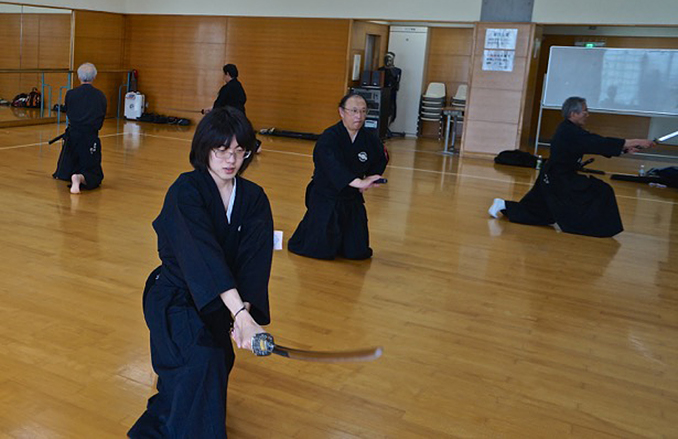 溝の口居合講習会