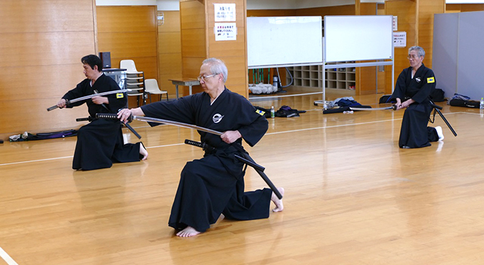 溝の口居合講習会