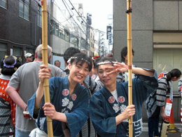 神田祭　無外流　女性会員