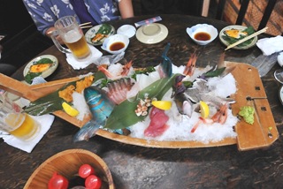 沖縄魚の刺身